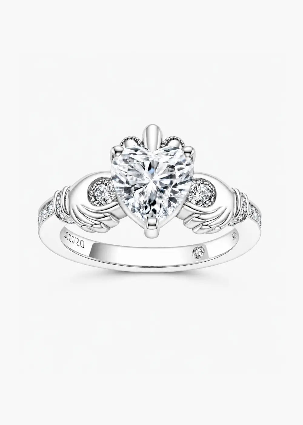 Moissanite channel-set ring collection — Aurora Moissanite