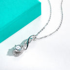 AnuJewel 2ct D Color Moissanite Diamond Pendant Luxurious Necklace 925 Sterling Silver For Women Fine Jewelry Gifts Wholesale