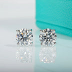 AnuJewel 2ct D Color Moissanite 925 Sterling Silver Stud Earrings for Women With Cer Certificate Jewelry Jewelry Custom Earrings