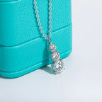 AnuJewel 1.8cttw D Color Moissanite Diamond Pendant Necklace 925 Sterling Silver For Women Fine Jewelry Gifts Wholesale