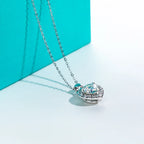 AnuJewel 2ct D Color  Moissanite Diamond  Heart Shape Pendant Necklace 925 Sterling Silver Fine Jewelry Gifts Wholesale