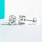 AnuJewel 10K Gold Post 4/2/1ct Oval Cut Moissanite Stud Earrings  Anti-allergy Eearrings For Women Jewelry Wholesale