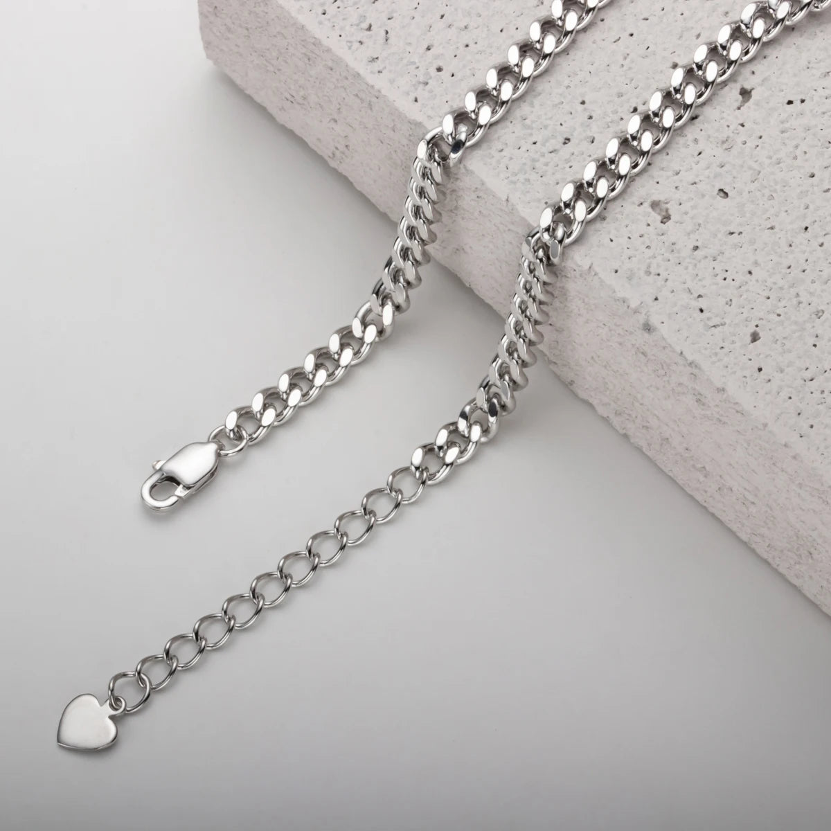 The Link Bracelet lifestyle — moissanite Cuban bracelet worn on wrist — Aurora Moissanite