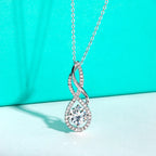 AnuJewel 2ct D Color Moissanite Diamond Pendant Luxurious Necklace 925 Sterling Silver For Women Fine Jewelry Gifts Wholesale