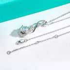 AnuJewel 2ct D Color Moissanite Diamond Pendant Luxurious Necklace 925 Sterling Silver For Women Fine Jewelry Gifts Wholesale
