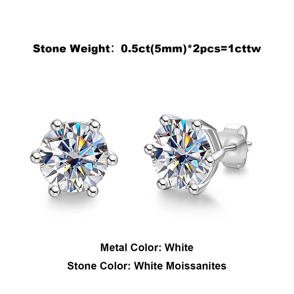 AnuJewel Moissanite Earrings （Not participating in the event.）