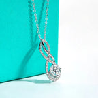 AnuJewel 2ct D Color Moissanite Diamond Pendant Luxurious Necklace 925 Sterling Silver For Women Fine Jewelry Gifts Wholesale