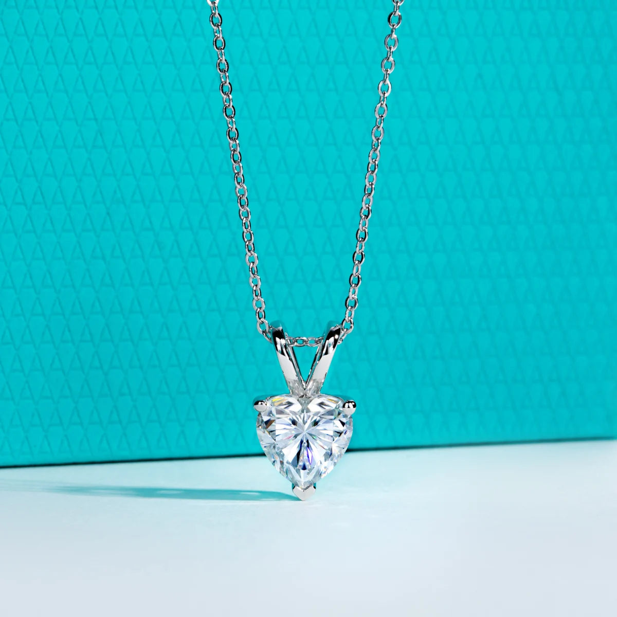 AnuJewel Irregularly Shaped Moissanite Necklace