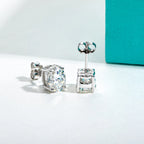 AnuJewel 10K Gold Post 4/2/1ct Oval Cut Moissanite Stud Earrings  Anti-allergy Eearrings For Women Jewelry Wholesale