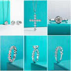 The Kane Ring lifestyle — round moissanite bezel ring worn on finger — Aurora Moissanite